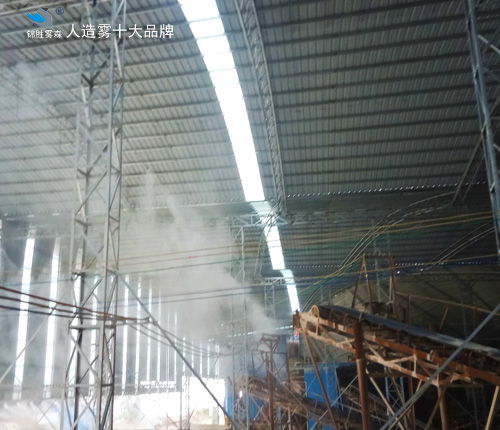 平涼靈臺建材廠霧化除塵設備與建筑工程勞務的協同應用